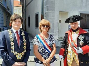 Mirica Rapić, Zmajica Mrežnička postala topnik Karlovačke građanske garde, Karlovac, 10. srpnja 2021.