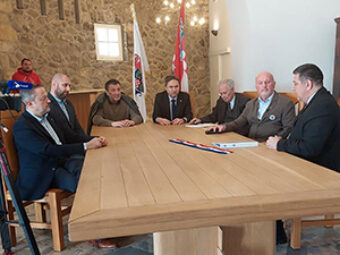 Sniman dokumentarni mini serijal o povijesti Družbe, Stari grad Ozalj, 22. siječnja 2022.