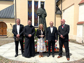 Obilježena 124. godišnjica rođenja blaženog kardinala Alojzija Stepinca, Zmaja od Bakačeve kule, Krašić, 8. svibnja 2022.