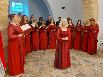 Povodom Dana državnosti održan koncert Prvog hrvatskog pjevačkog društva „Zora“ iz Karlovca, Stari grad Ozalj, 30. svibnja 2022.