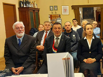 Predavanje i promocija knjige „Pakao se zove Jazovka“ po pozivu Hrvatske akademske zajednice u Austriji, Beč, 14.-16. prosinca 2022.
