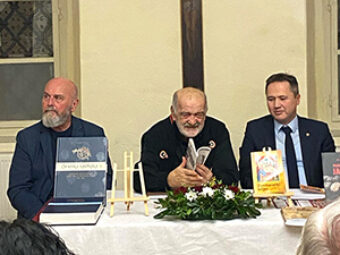 Delegacija Družbe „Braća Hrvatskoga Zmaja“ nazočila predstavljanju godišnjaka „Žumberački krijesovi“, Zagreb, 27. siječnja 2024.