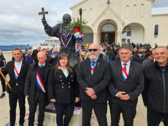 Obilježen Dan hrvatskih mučenika u crkvi Hrvatskih mučenika na Udbini, Udbina, 14. rujna 2024.