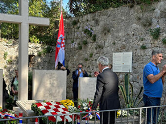 Spomen obilježavanje na Daksi, Dubrovnik, 25. listopada 2024.