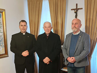 Završeno snimanje filma o kardinalu Franji Kuhariću Zmaju Kaptolskom IV., Krašić, 3. prosinca 2024.