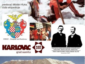 Predavanje o “Prvoj karlovačkoj visokogorskoj ekspediciji”, Karlovac, 1. srpnja 2019.