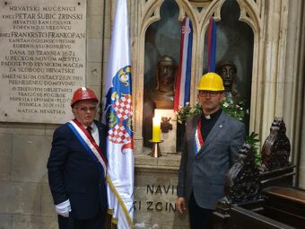 Obilježen Državni spomendan Zrinskih i Frankopana, Zagreb, 30. travnja 2020.