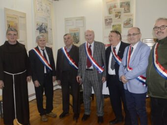 Na Plehanu otvorena izložba komunističkih karikatura o zagrebačkom nadbiskupu Stepincu, Plehan, 13. prosinca 2019.