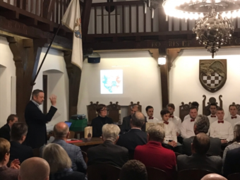 Predstavljanje Zbornika o fra Bernardinu Sokolu,  Zmaju Putaljskom, Zagreb, 14. studenog 2018.