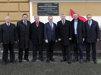 Otkrivena spomen ploča, Virje, 29. siječnja 2016.