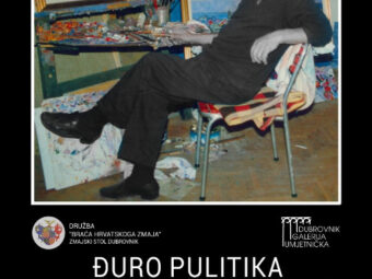 Otkrivanje spomen ploče slikaru Đuru Pulitiki u Dubrovniku, 1. srpnja 2014.